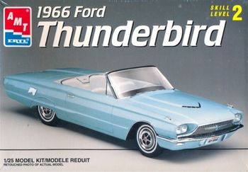 1966 Ford Thunderbird Plastbyggsats AMT8210