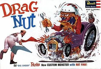 Ed Roth Drag Nut plast byggsats Revell