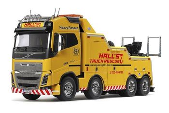 TAMIYA 1/14 VOLVO FH16 8X4 TOW TRUCK GLOBETROTTER 750