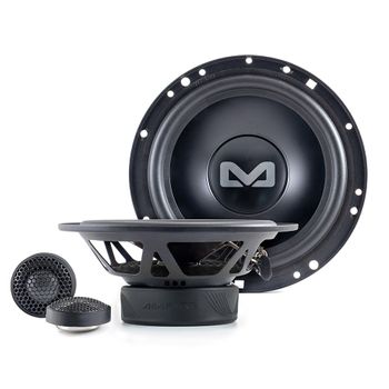 AMPIRE Component Speaker 16cm aluminum membrane, 25mm silk dome tweeter