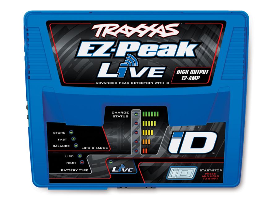 Traxxas Laddare EZ-Peak Live 12A & 4S 5000mAh Batteri Combo 2996GX