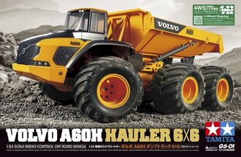 Tamiya 58676 1:24 R/C VOLVO A60A HAULER 6X6 Kit (G6-01)