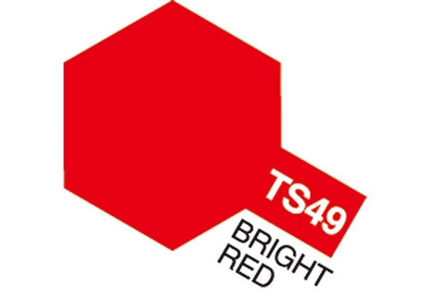 Tamiya TS-49 BRIGHT RED spray