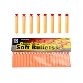 20 pack Soft Bullets Skott till de flesta Soft Bullets Gevär och Pistoler Nerf Blaster m,m