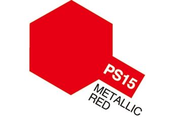 Tamiya PS-15 METALLIC RED sprayfärg