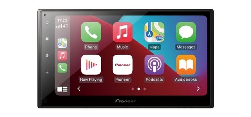 Pioneer SPH-DA160DAB, bilstereo med CarPlay och Androidauto, DAB+ och Bluetooth 