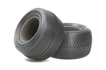 Tamiya Dual Block Tires K - Rear, 62/35