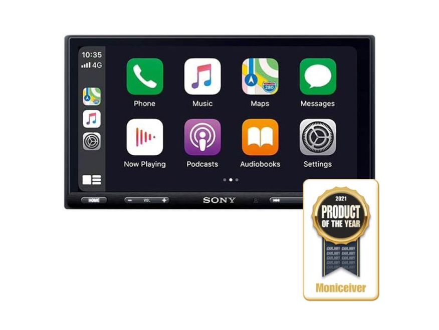 Sony XAV-AX5550D, bilstereo med Android Auto och Apple CarPlay