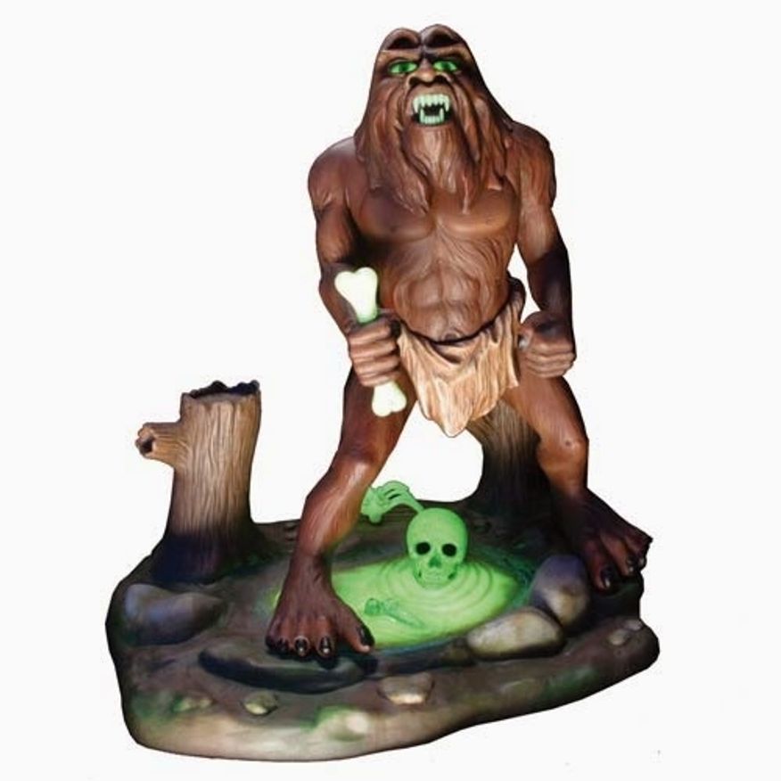 AMT - Figural Monster Bigfoot Snap-Fit Kit W/Glow In Dark Parts - AMT692 by AMT 