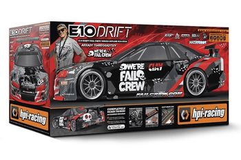 HPI Racing E10 DRIFT FAIL CREW NISSAN SKYLINE R34 GT-R 