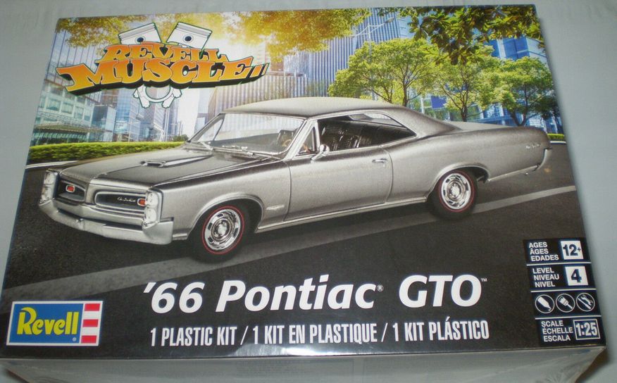 66 Pontiac GTO Plastbyggsats 1/25 Revell