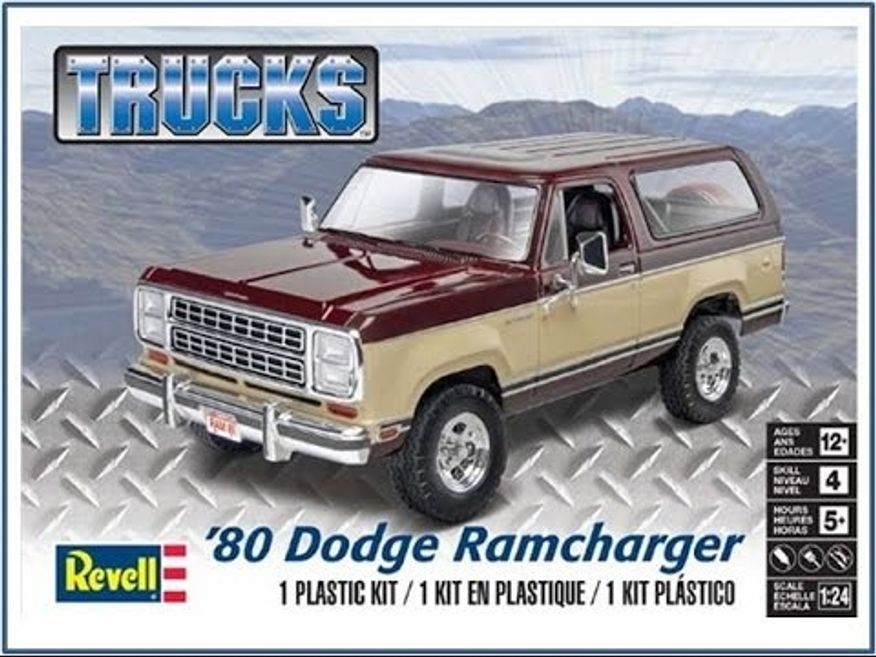 1980 Dodge Ramcharger Byggsats Revell