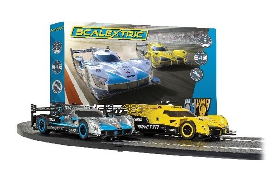SCALEXTRIC GINETTA RACERS SET C1412M