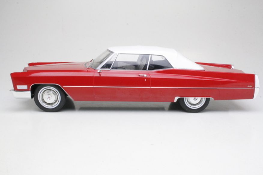 1:18 KK SCALE Cadillac Deville Convertible With Soft-Top 1967  DC180319 Model