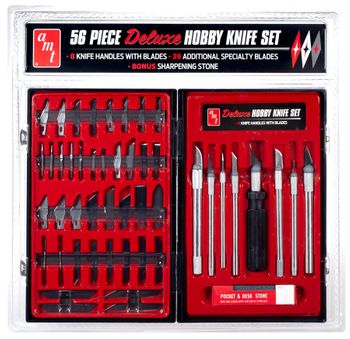 AMT 56 delar Deluxe Hobby Knife Set