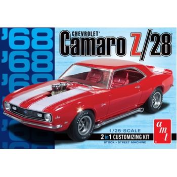 1968 Chevrolet Camaro Z/28 2n1 Plast Byggsats AMT