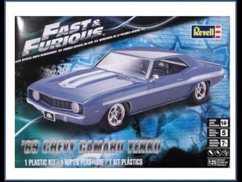 1969 Chevy Camaro ''Yenko'' Fast & Furios Plastbyggsats Revell