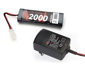 7.2v Batteripaket med laddare Maxam