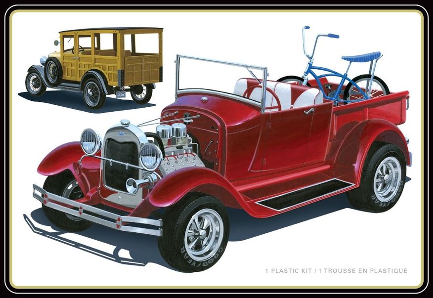 AMT 1929 Ford Woody Pickup AMT1269M Plastics Car/Truck 1/25