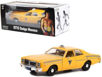 GREENLIGHT 84161 DODGE MONACO 1978 CITY CAB 1982 ROCKY III 1:24