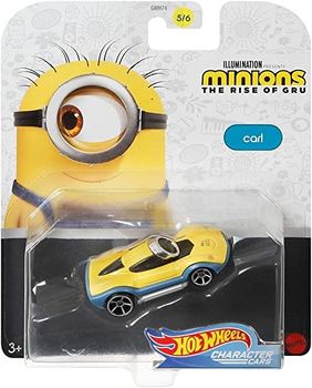 Hot Wheels Mattel GMH76 The Rise of Gru - Minions Character Car - Carl