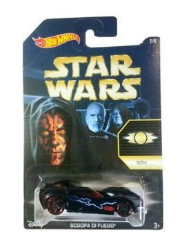 Hot Wheels Star Wars Sith Scoopa Di Fuego 2/8 CKJ46 2015