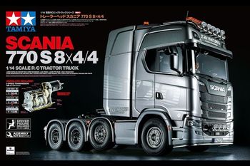 TAMIYA 56371 1/14 R/C SCANIA 770 S 8X4/4