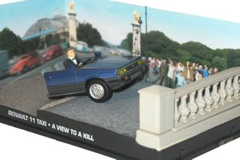 James Bond A View To Kill - Renault 11 Taxi ''cutted'' 1:43