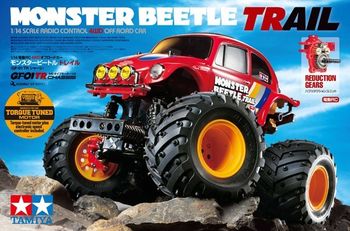 TAMIYA 1:14 R/C MONSTER BEETLE TRAIL (GF-01TR) 58672