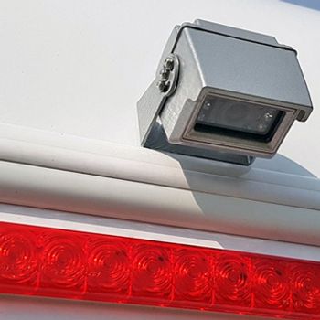 Ampire KC203-SIL Silver Backkamera perfekt för Husbilar m,m