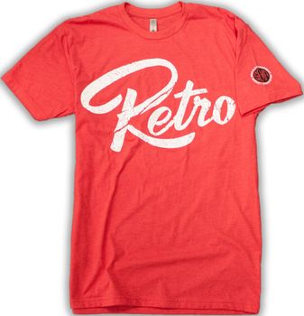 Officiell Retro Logo T-Shirt - Röd