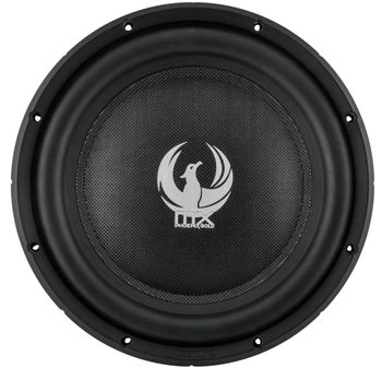 Phoenix Gold MX12D4 2'' Dual 4-Ohm 300W Slim Subwoofer