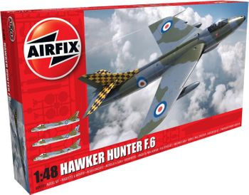 Airfix A09185 1/48 Hawker Hunter F6 1:48 Plastbyggsats