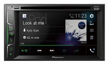 Pioneer AVH-A3200DAB, bilstereo med CD-spelare, DAB+ och Bluetooth