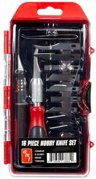 AMT 16-delars hobby-knivset (AMTBT003/12)