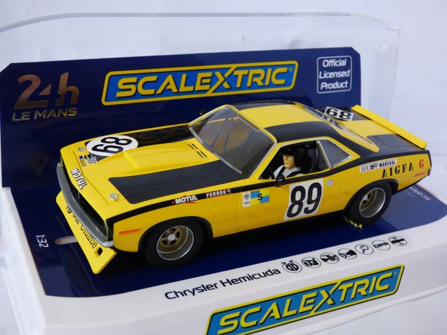 Scalextric C4345 Chrysler Hemicuda Le Mans 1975 no.89 1:32