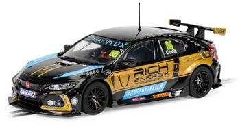 Scalextric C4409 Honda Civic FK8 Type R No.66 BTCC 2022 Josh Cook