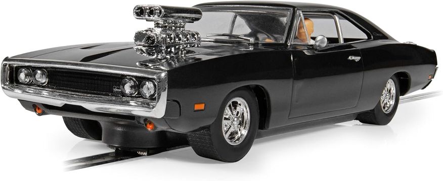 Scalextric C4573 Fast & Furious Dodge Charger - 1:32 Slot Car, DPR, Neodymium Magnet