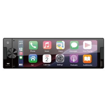 AMPIRE Smartphone 1DIN radio, 6.38'' Display, DAB+, 2 AHD camera inputs