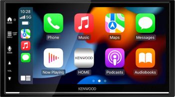 Kenwood DMX7722DABS, bilstereo med trådlös CarPlay & Android Auto, DAB+ och mer