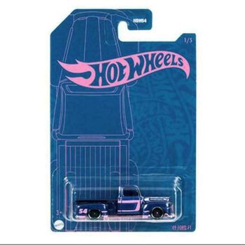 Hot Wheels 1959 Ford F1 Pick Up Pearl and Chrome 2022 Vehicle Mix 1 HDH56