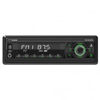 EchoMaster Heavy Duty RM1800WEM &ndash; Radio/RDS permanentminne F&ouml;r arbetsfordon 12V