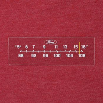 FORD Vintage Overlay for 1970&rsquo;s-80&rsquo;s Ford RetroRadio&reg; - H&Auml;RDAT Glas SCP45