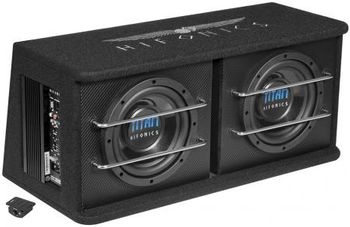 Hifonics TDA200R Kompakt aktiv dubbel 8
