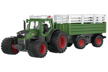 MX R/C Radiostyrd traktor med sl&auml;pvagn 6-Kanaler RTR