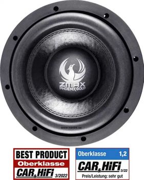 Phoenix Gold ZR ZMAX 8" SPL subbas