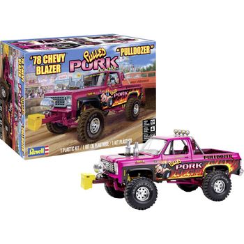 Revell 14532 1978 Chevy Blazer Pulldozer Plast byggsats 1:24