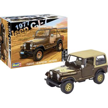 Revell 14547 77 Jeep CJ-7 Bilmodell byggsats 1:24