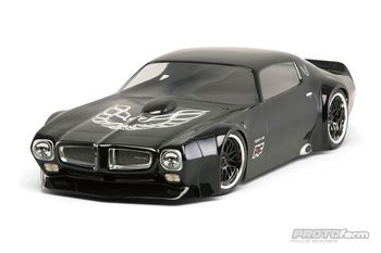 1971 Pontiac Firebird Trans Am Clear Body Kaross 1:10 protoform 1535-30