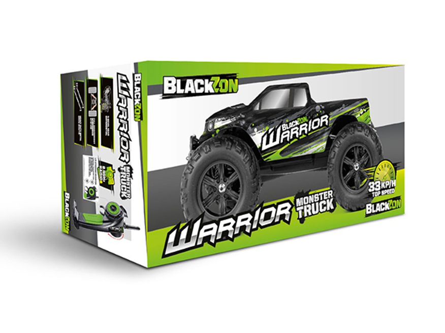 BLACKZON Blackzon Warrior 1/12th 2WD Electric Truck